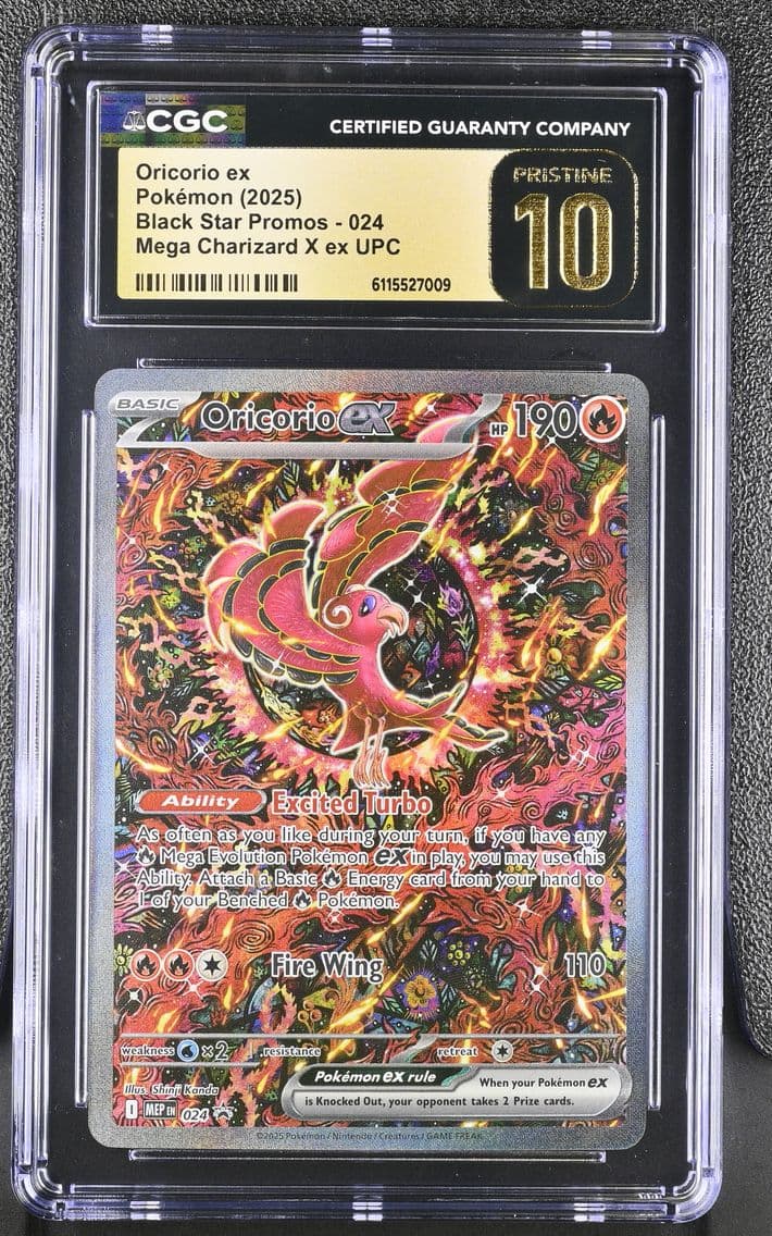 2025 #024 Oricorio ex CGC 10 Pri