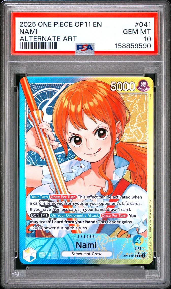 2025 #041 NAMI PSA 10 One Piece 