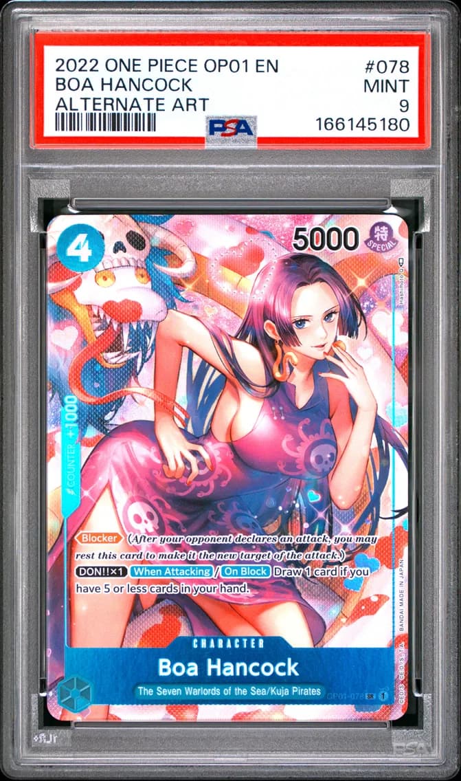 2022 #078 Boa Hancock PSA 9 One 