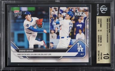 Topps Now Shohei Ohtani #884