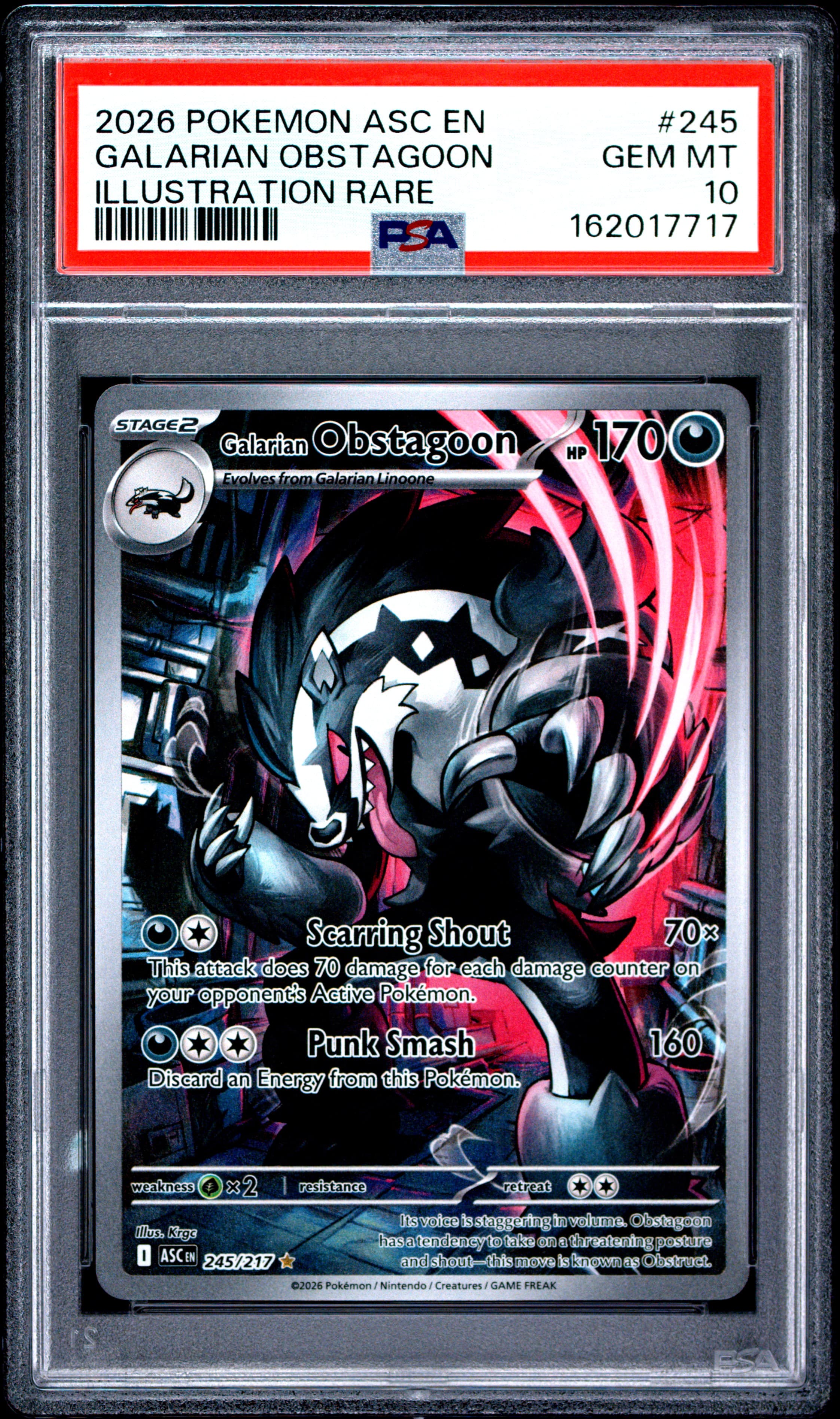 Galarian Obstagoon