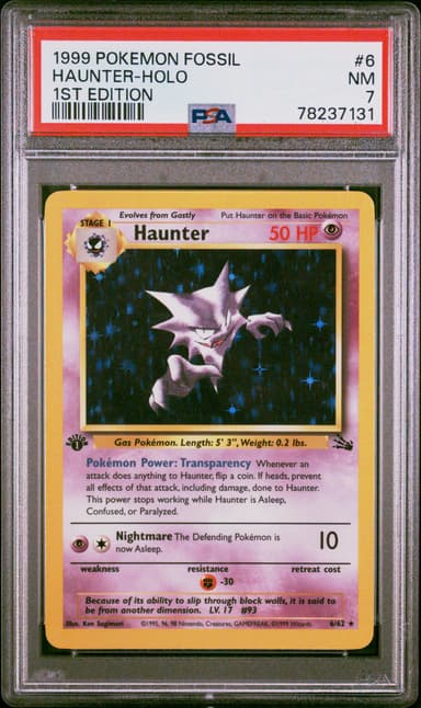 Haunter-Holo 1st Edition