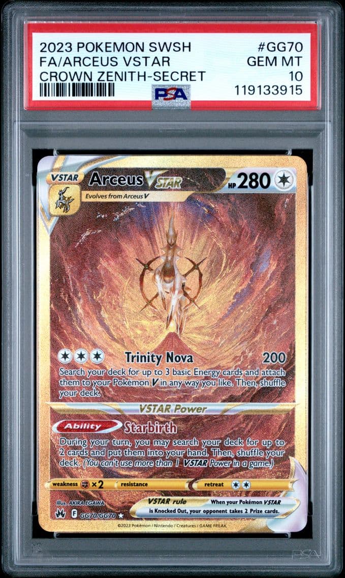 2023 #GG70 Full Art/Arceus Vstar