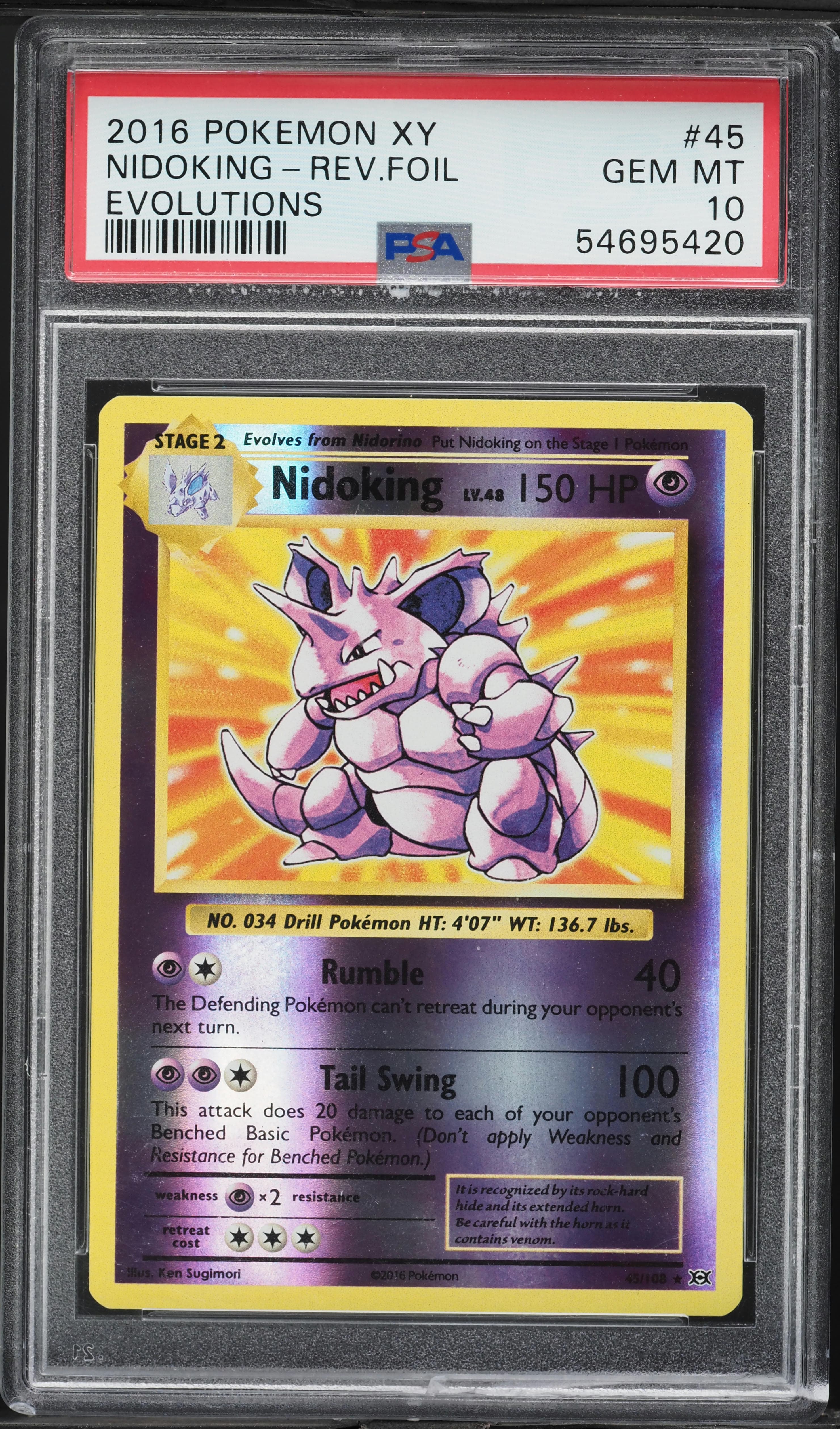 Nidoking-Reverse Foil
