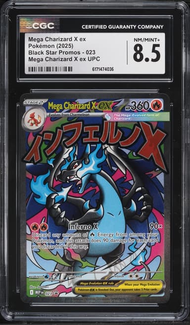 Pokemon Mega Evolution Promo Ultra Premium MA Mega Charizard X ex #23