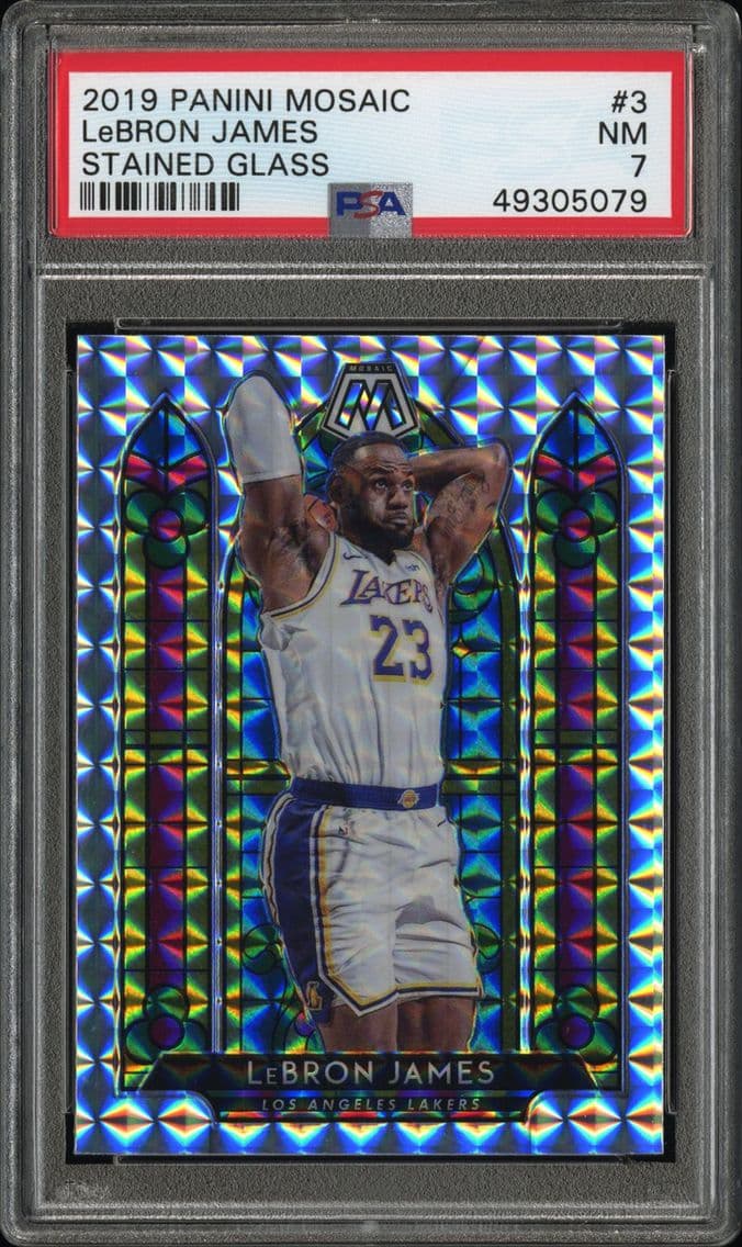 2019 #3 LeBron James PSA 7 Panin