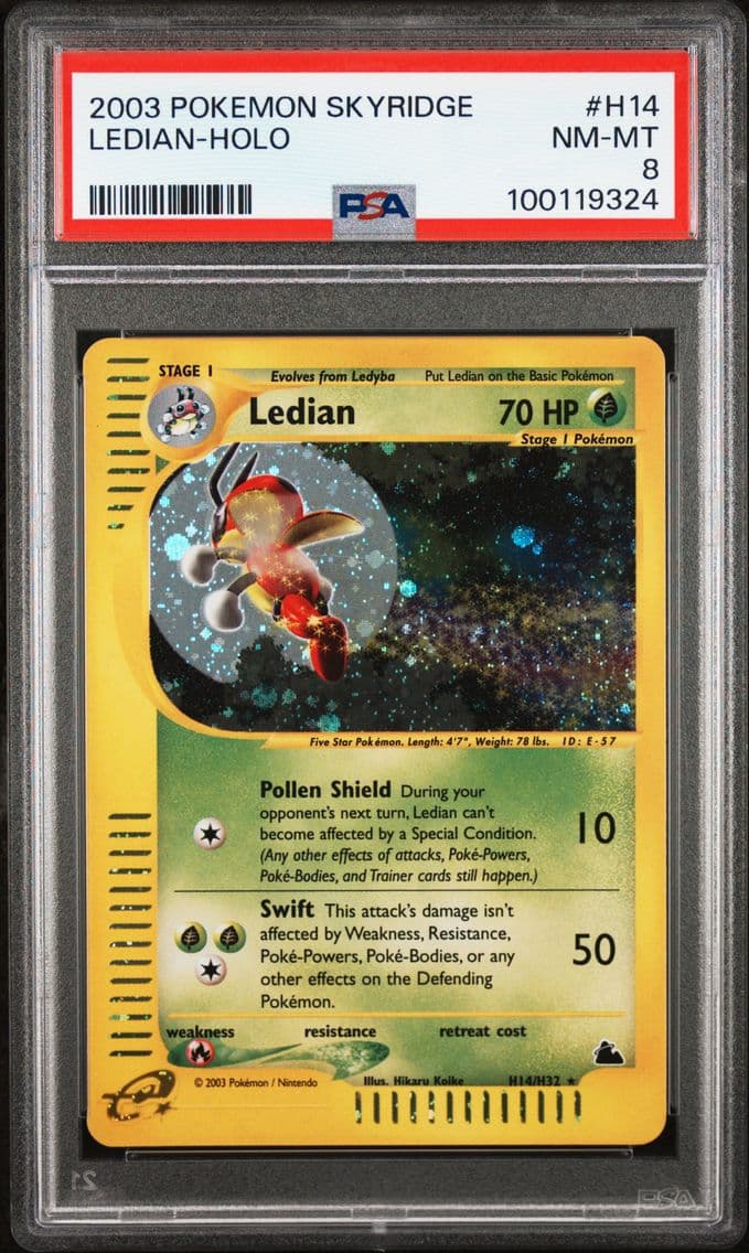 2003 #H14 Ledian-Holo PSA 8 Skyr