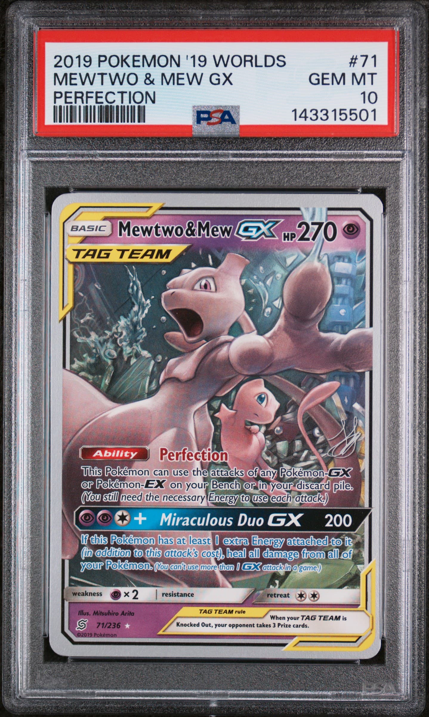 Mewtwo & Mew GX