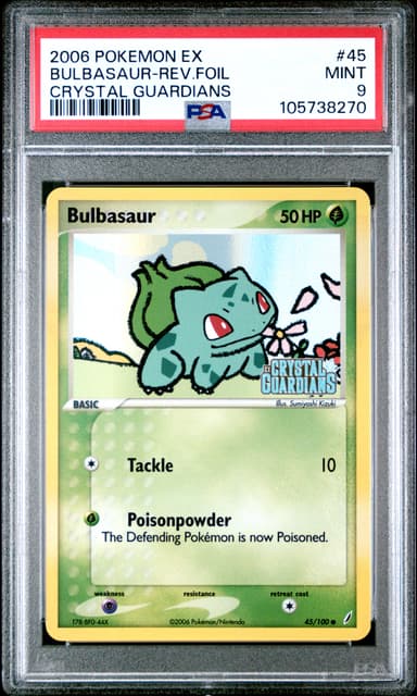 Bulbasaur-Reverse Foil