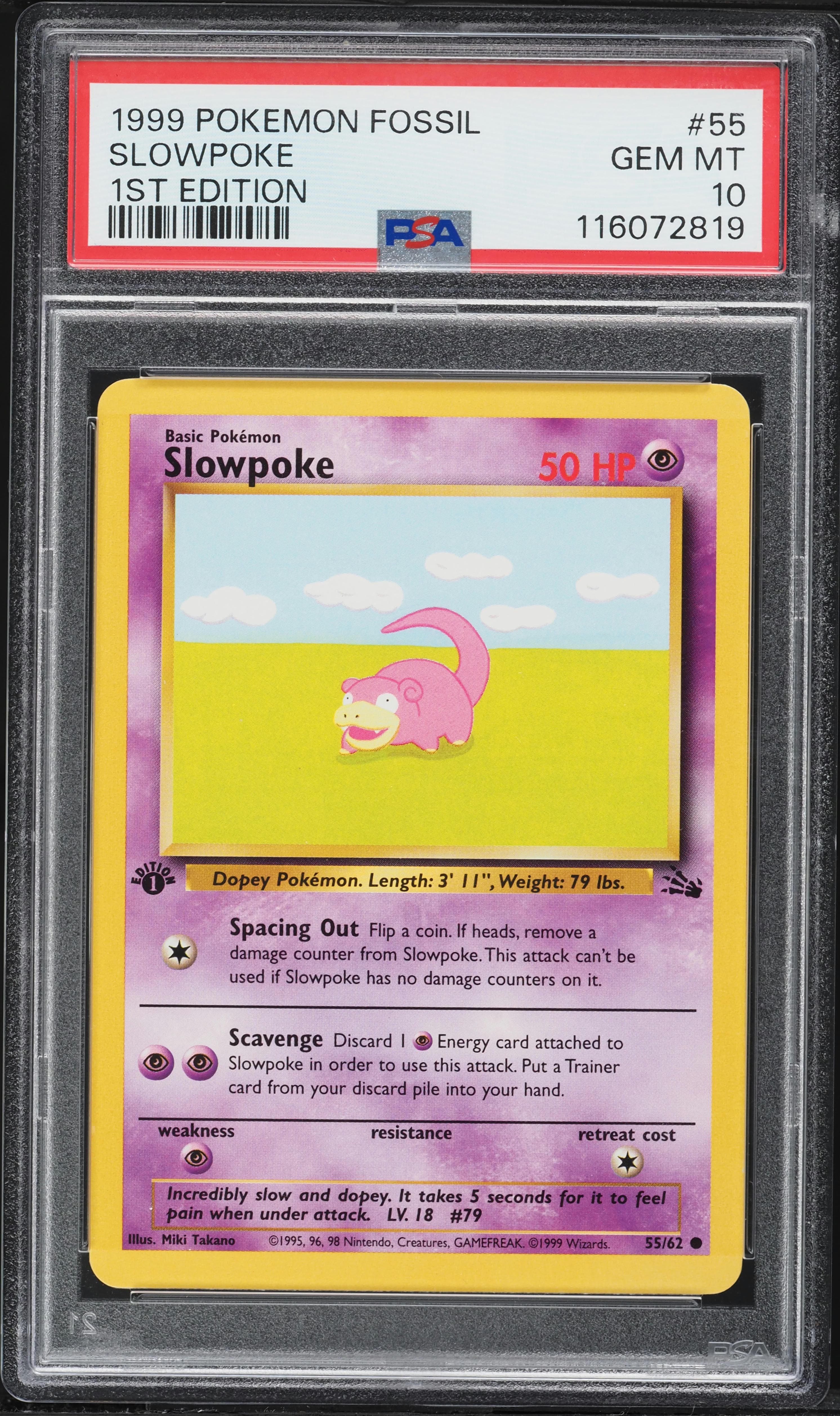 Slowpoke 1st Edition