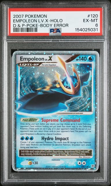 Empoleon LV.X-Holo