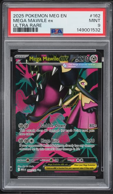 Pokemon Mega Evolution Full Art Mega Mawile Ex #162