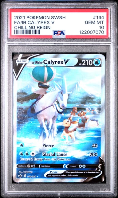 Full Art/Ice Rider Calyrex V