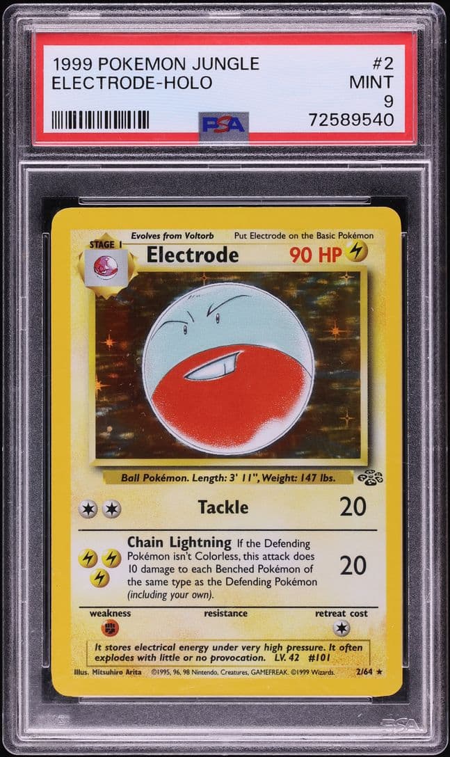 Pokemon Jungle Holo Electrode #2