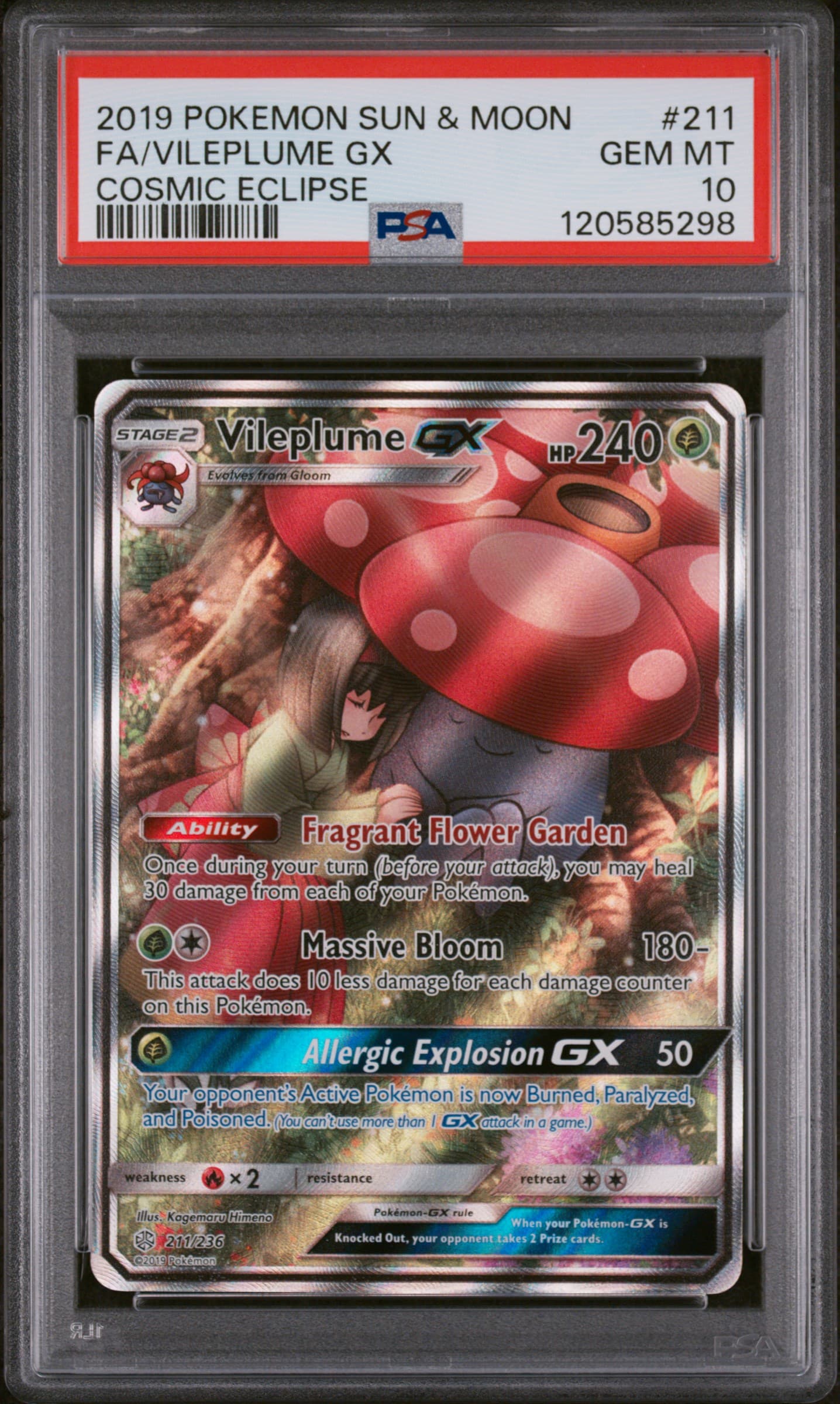 Full Art/Vileplume GX