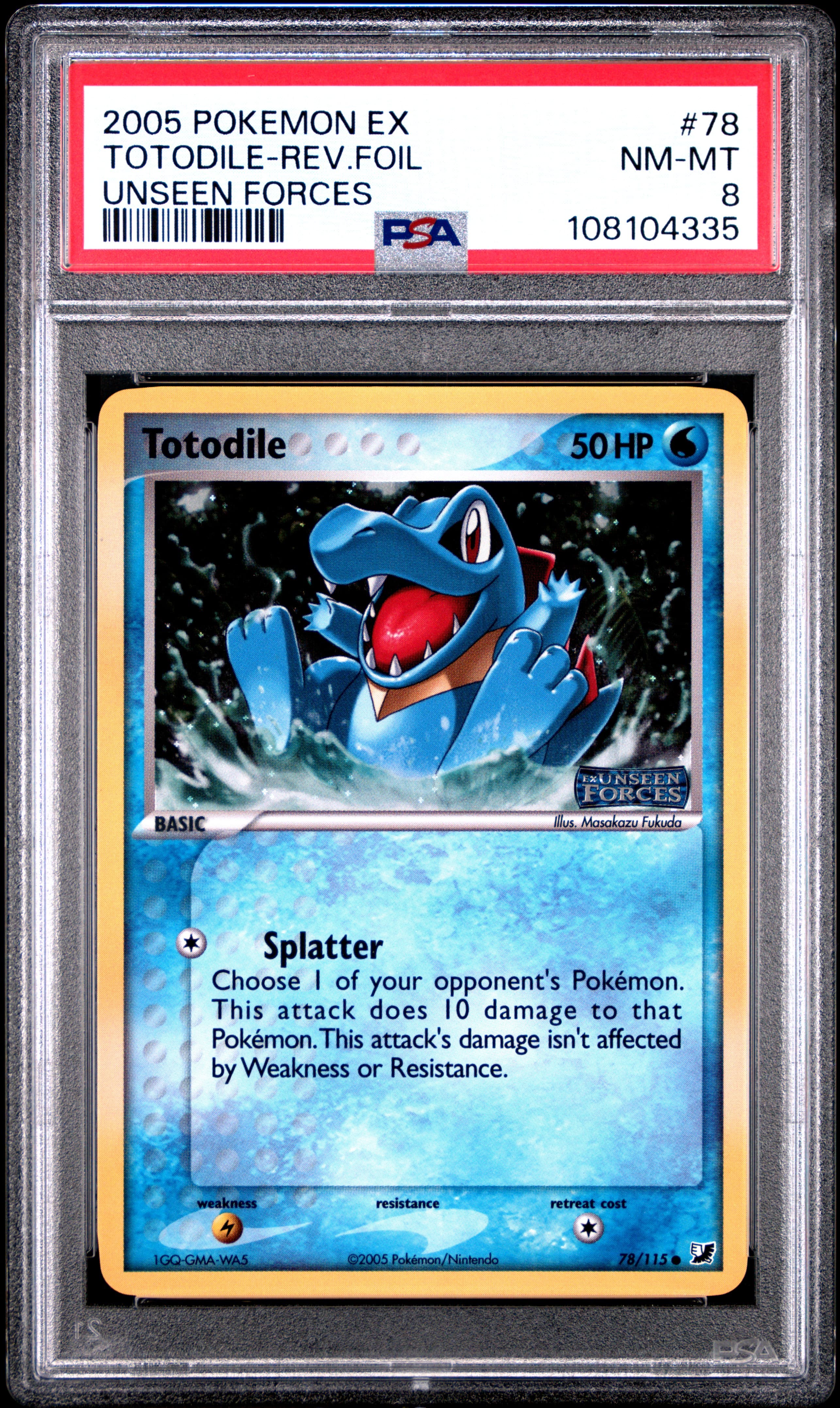 Totodile-Reverse Foil
