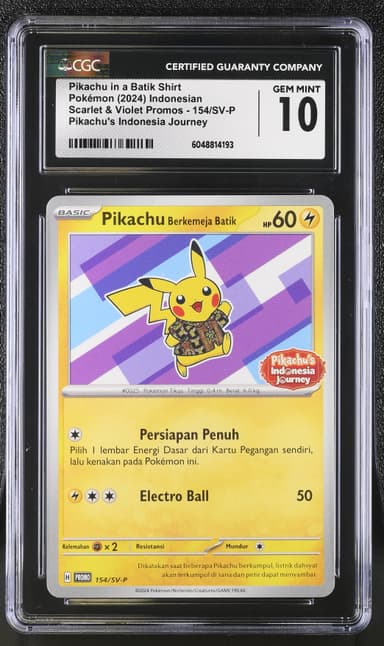 Pikachu in a Batik Shirt