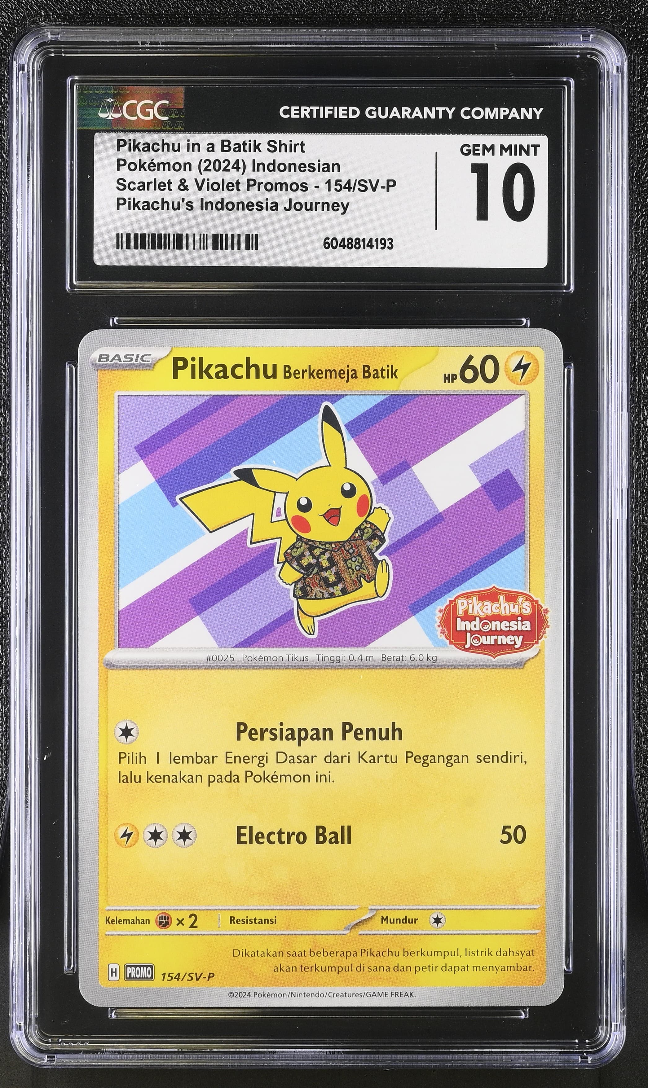 Pikachu in a Batik Shirt