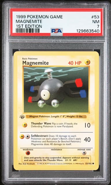 Magnemite 1st Edition
