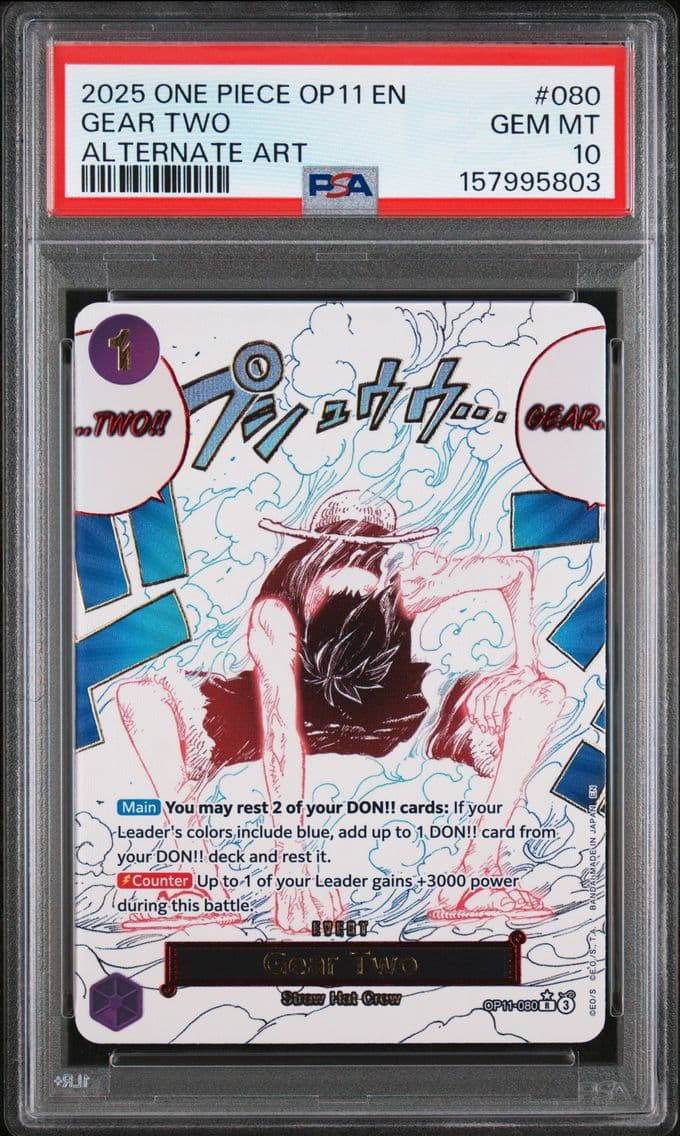 2025 #080 Gear Two PSA 10 One Pi
