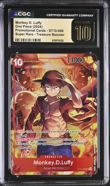 Promotional Cards - English Monkey D. Luffy SR Treasure Booster