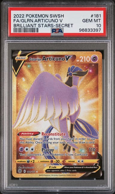 Full Art/Galarian Articuno V