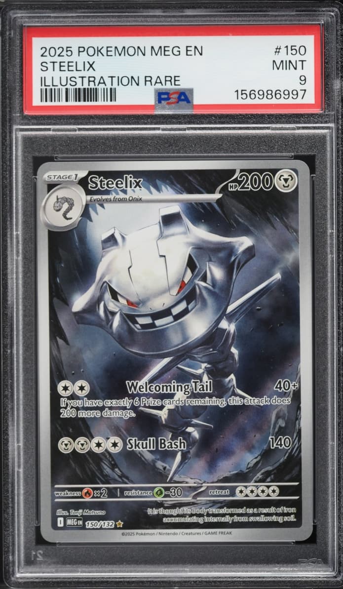 Pokemon Mega Evolution IR Steelix #150