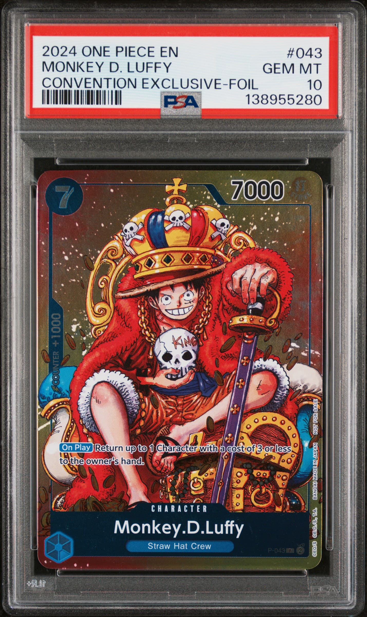 Monkey D. Luffy Convention Exclusive-Foil