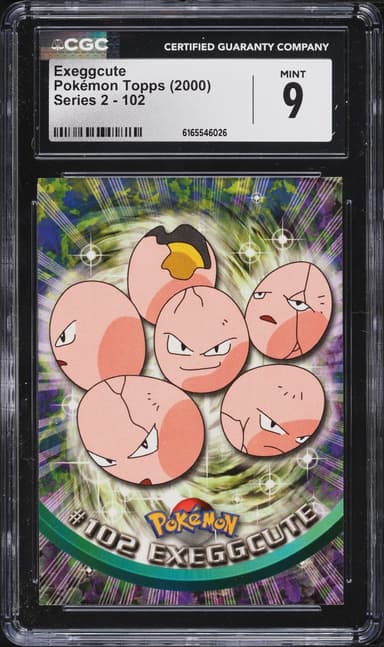 Topps Pokemon Series 2 Exeggcute #102