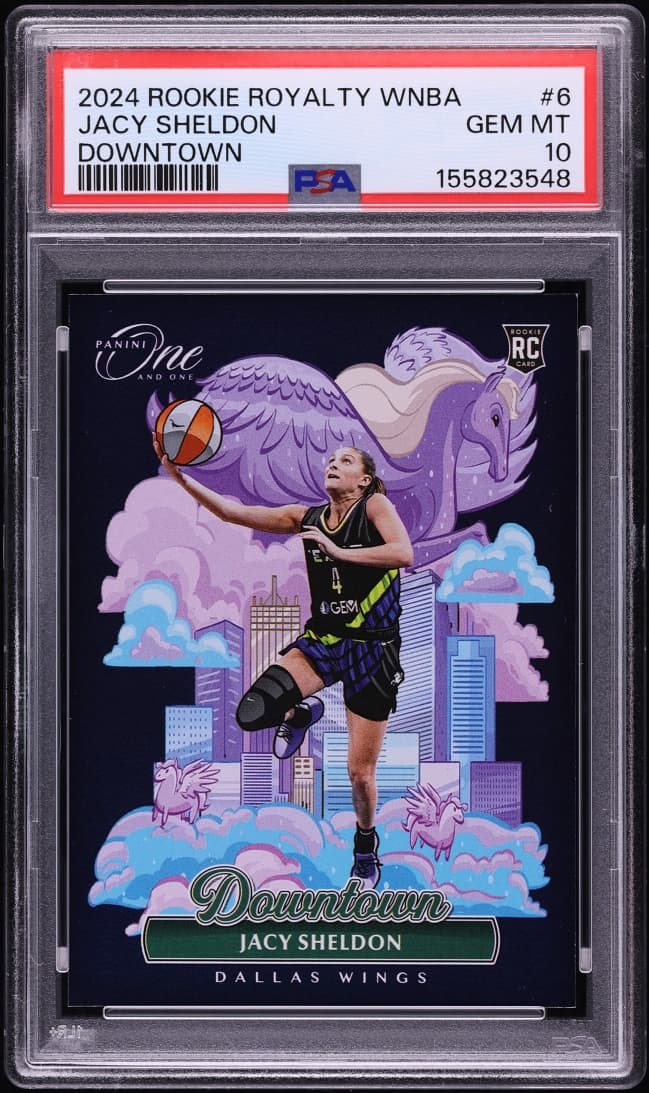 Panini One And One Royalty WNBA Downtown Jacy Sheldon ROOKIE #6