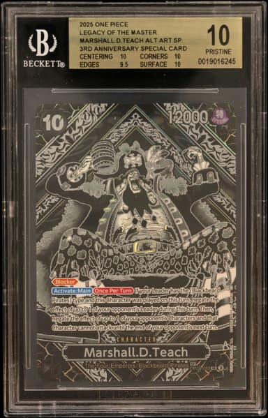 Marshall.D.Teach SILVER SP/(3rd Anniversary Special Card)