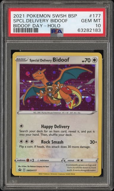 Special Delivery Bidoof-Holo