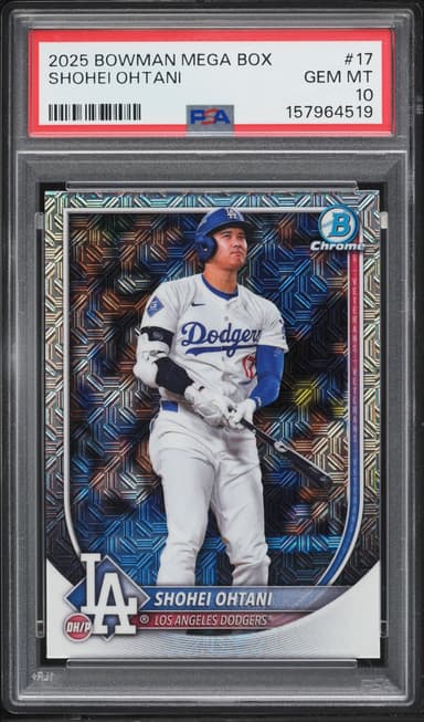 Bowman Chrome Mega Box Shohei Ohtani #17