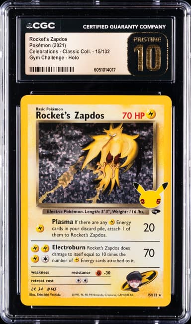Rocket's Zapdos-Holo
