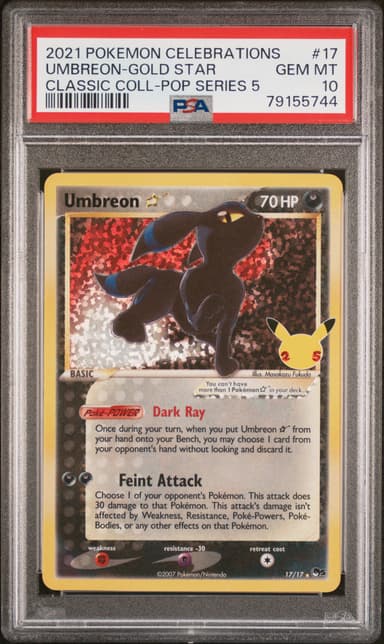 Umbreon-Gold Star