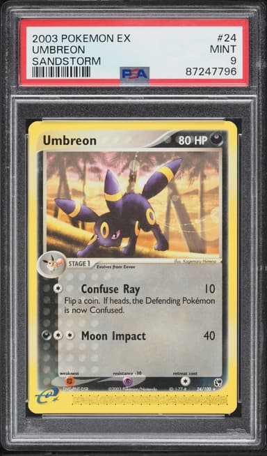 Pokemon EX Sandstorm Umbreon #24