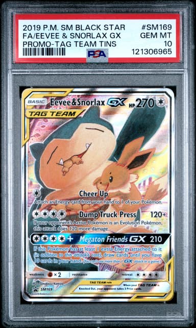 Full Art/Eevee & Snorlax GX