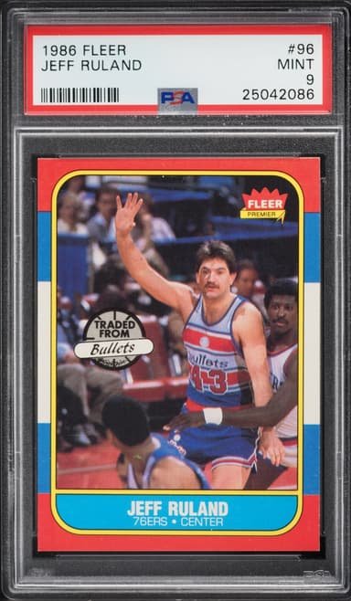 Fleer Basketball Jeff Ruland #96