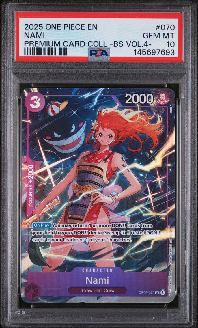 2025 #070 Nami PSA 10 One Piece 
