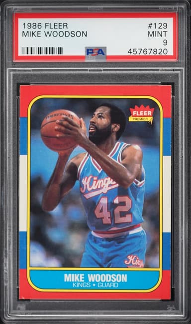 Fleer Basketball Mike Woodson #129