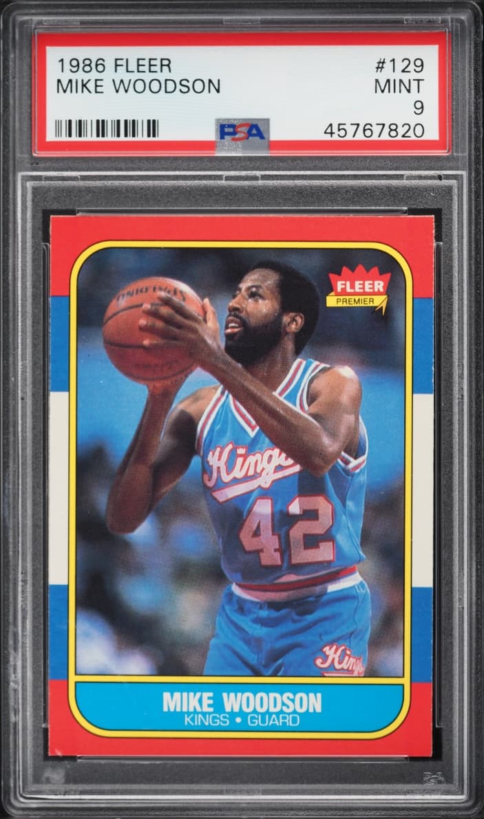 Fleer Basketball Mike Woodson #129