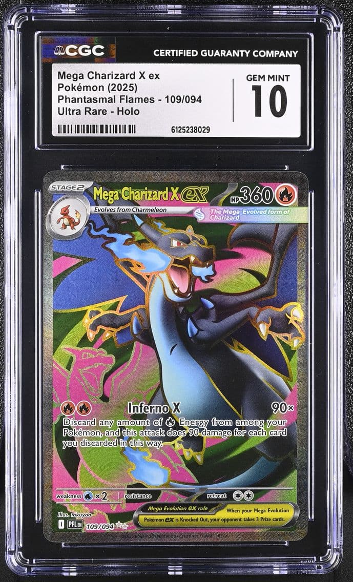 2025 #109 Mega Charizard X ex CG