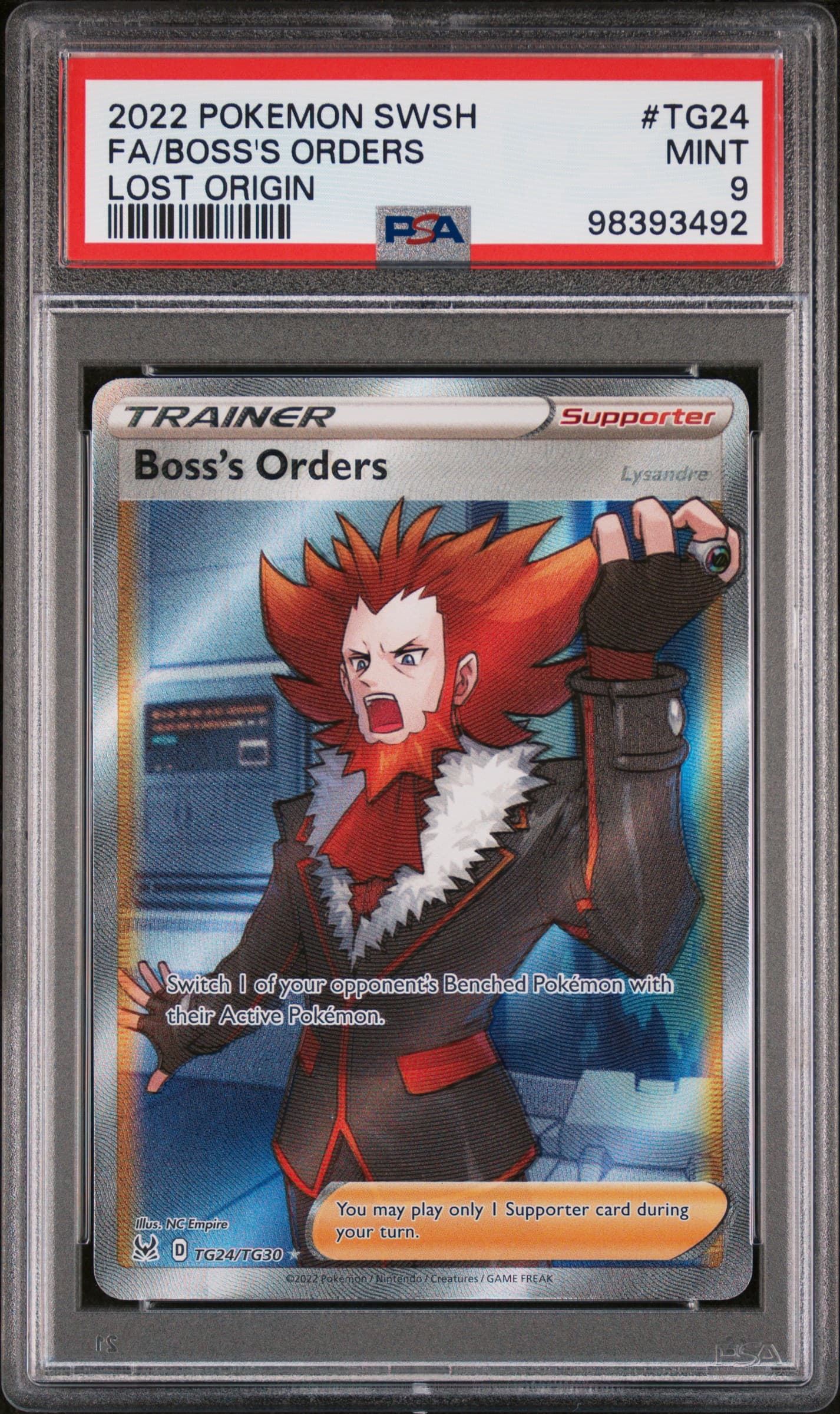 FA/BOSS'S ORDERS