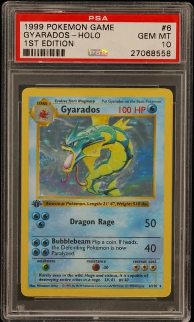Gyarados-Holo 1st Edition