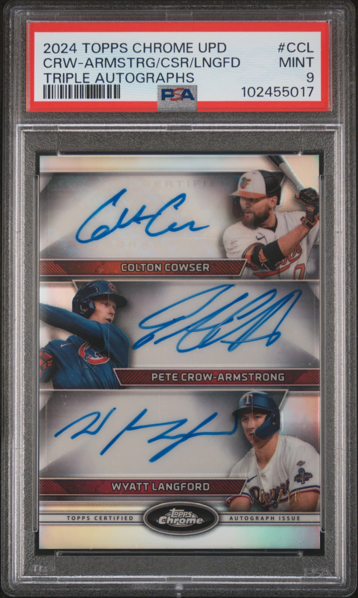 Colton Cowser/Pete Crow-Armstrong/Wyatt Langford