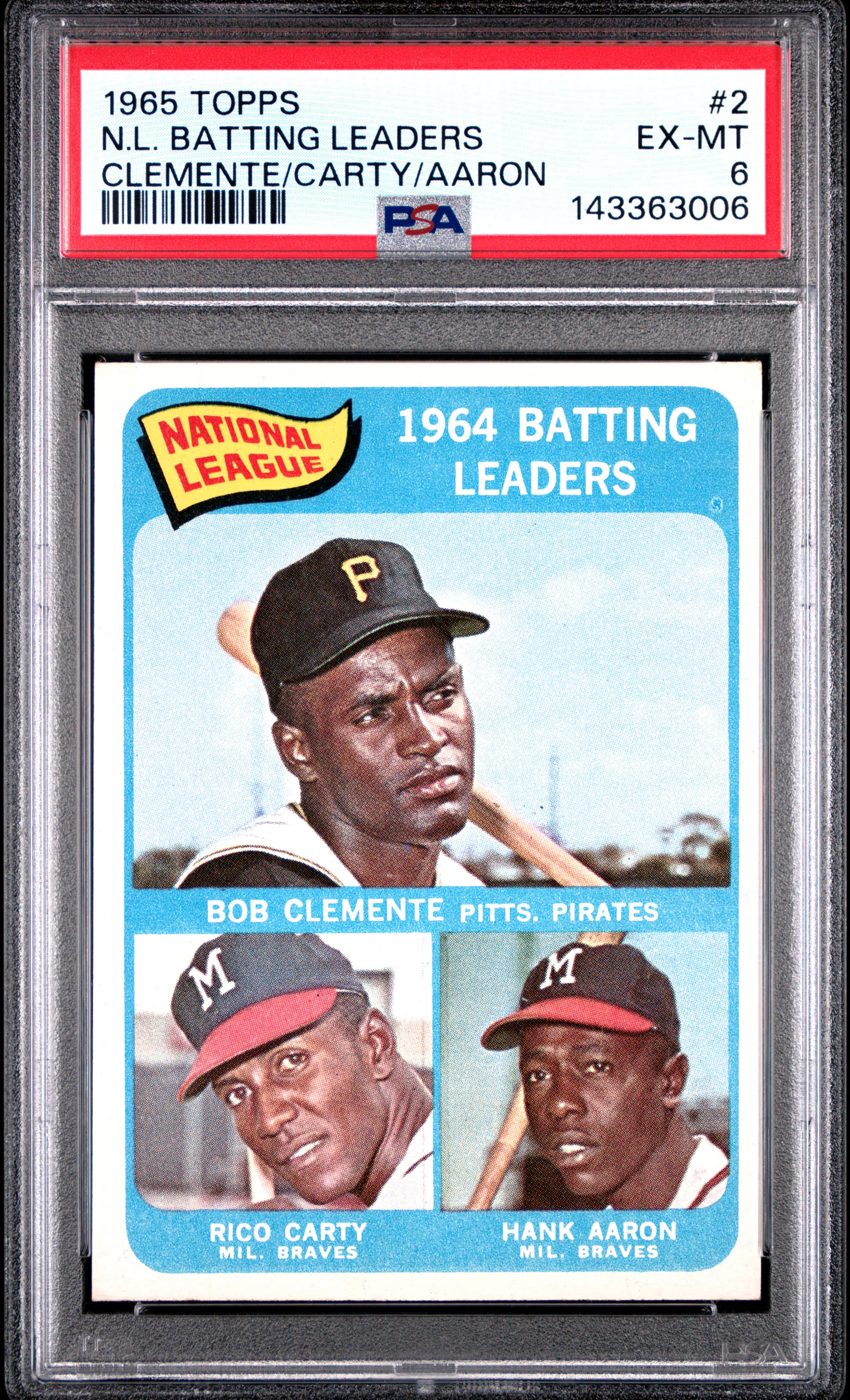 N.L. BATTING LEADERS