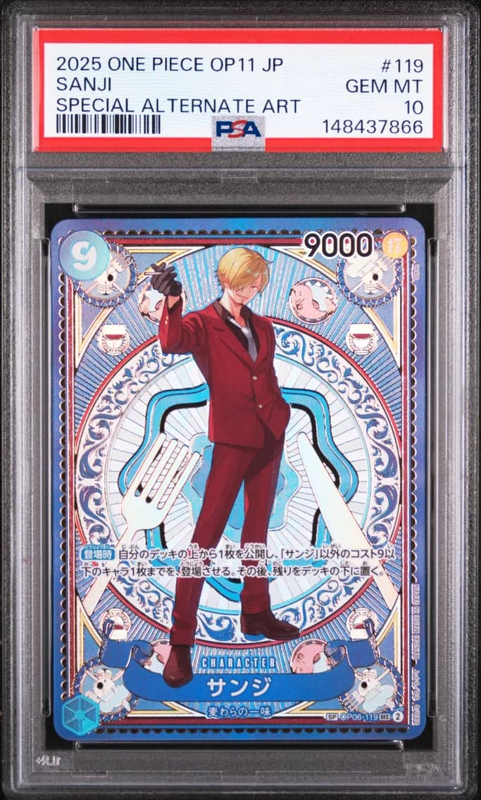 2025 #119 Sanji PSA 10 One Piece