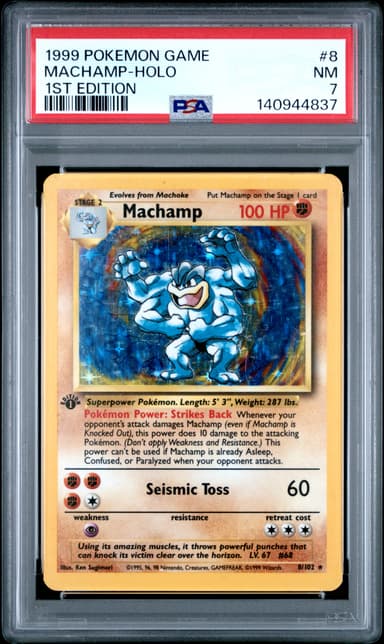 Machamp-Holo 1st Edition