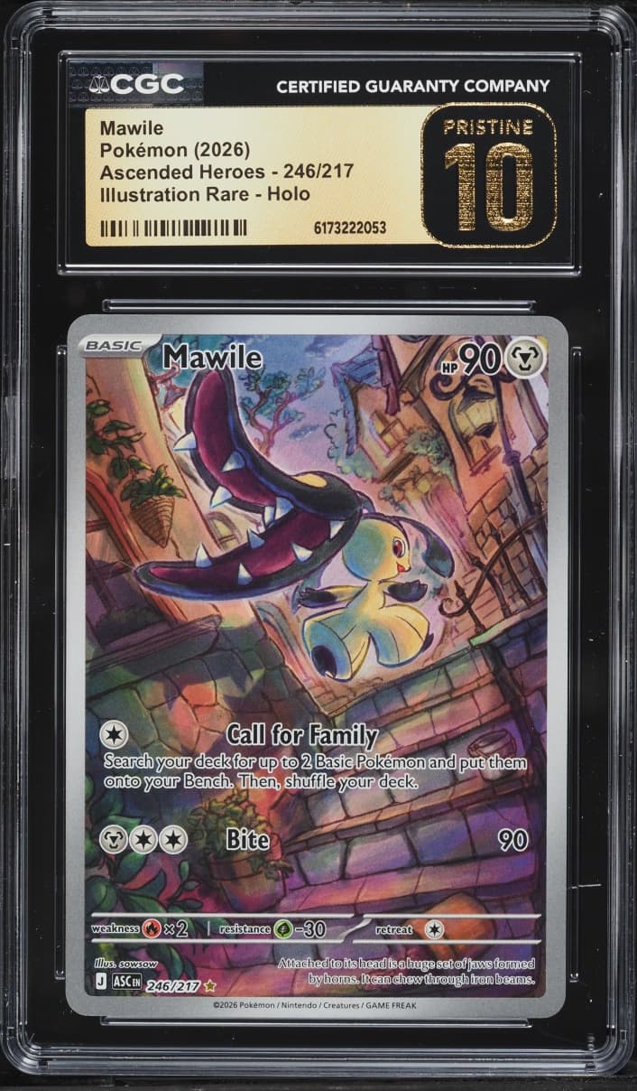 Pokemon Mega Evolution Ascended Heroes IR Mawile #246