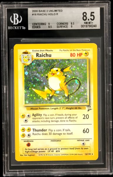 Raichu HOLO R